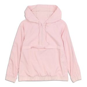 Lululemon 1/2 Zip in Porcelain Pink ✨ Size 8